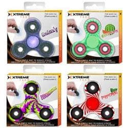 Xtreme Cables XFC8-1002-PPP Fidget Spinner Display - 4 Print Assortment, 24 Piece