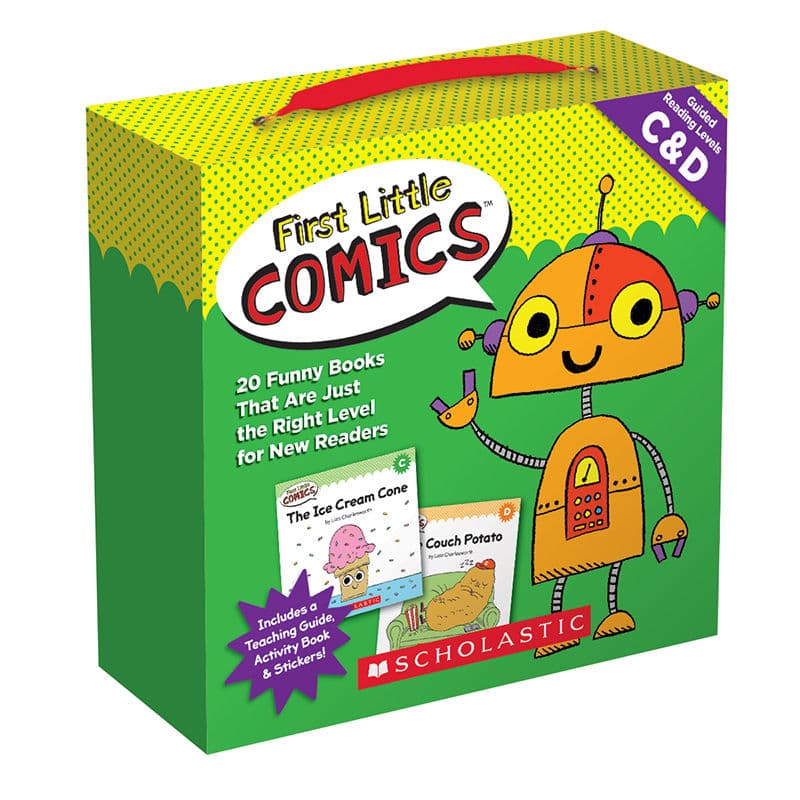 Scholastic Teaching Resources SC-818027 First Little Comics Parent Pack - Levels C & D