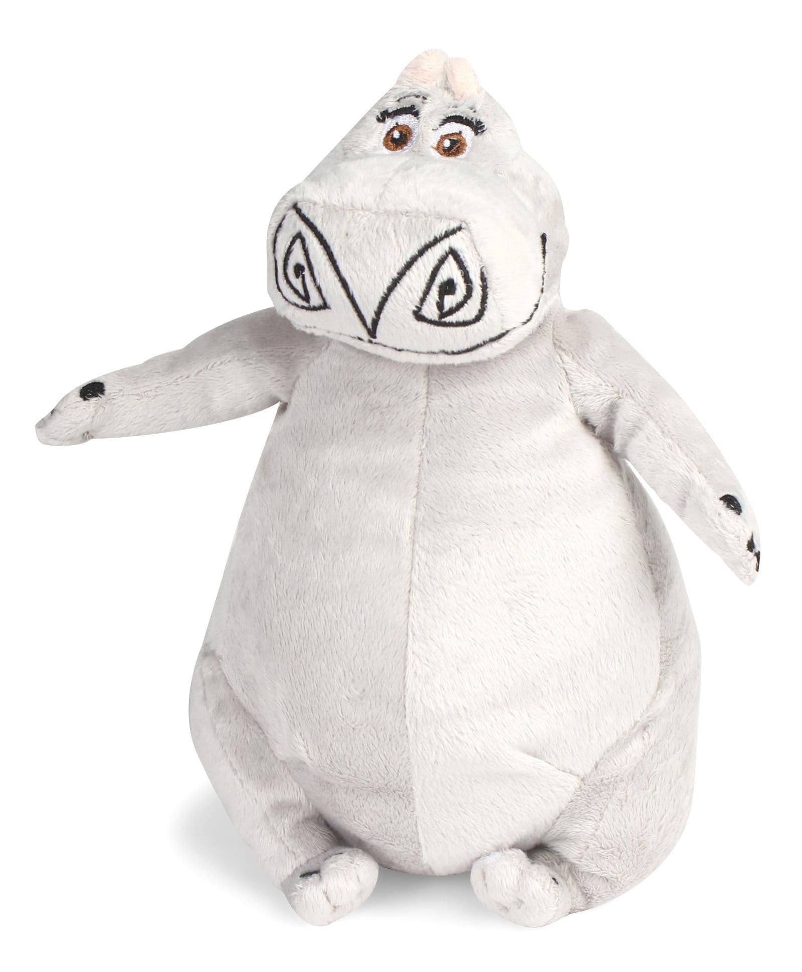 Madagascar Gloria Plush Toy Light Grey