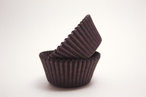 Mini Brown Cupcake Liners - 525 Count by Bakers Stock