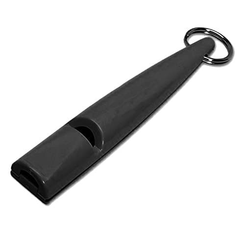 High pitch dog training whistle (Black)