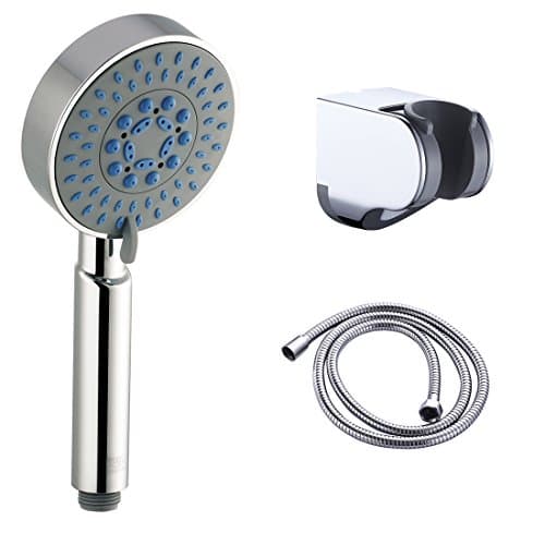 5 function chrome ABS Handheld Showers Kit Shower Holder 1.5m Hose DS004