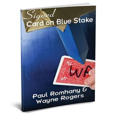 Magic Tricks | The Blue Stake (pro series Vol 5) by Wayne Rogers &amp; Paul Romhany | Book | Card tricks | Close Up