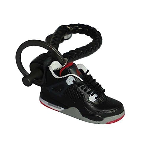 Nike Air Jordan 3D Key Ring Key Chains (Jordan 4 BRED)