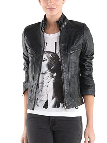 Leather Junction Women's Jacket XX-Large Black
