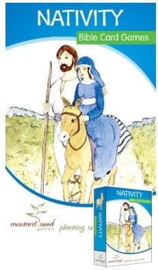 Nativity Bible Activity and Resource book plus card games pack