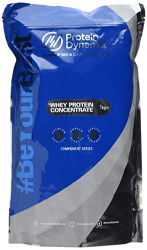 Protein Dynamix Premium Quality 1 kg Cinnamon Bun Whey Protein Concentrate WPC80 Powder Shake Pouch