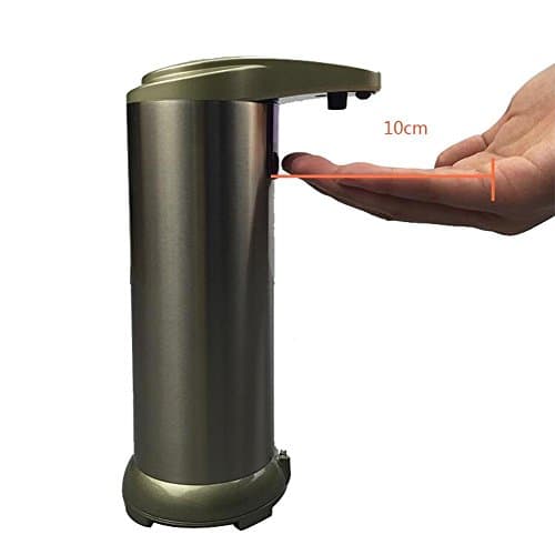 L-TX Automatic Soap Dispense Touchless Countertop Liquid Holder Hand Sanitizer Shampoo Lotion | Champagne , champagne