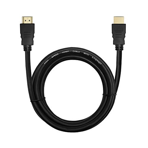 Crypto HDMI Cable v2.0 1,8m M / M gold-plated 4K, 3D capable, HDCP, Ethernet, audio, Perfect for a dvbt2 receiver, 4K TV 4K Blu-ray player, game consoles, color black