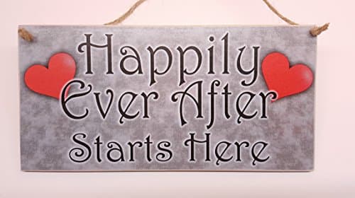 Wedding Sign - Happily Ever After Starts Here