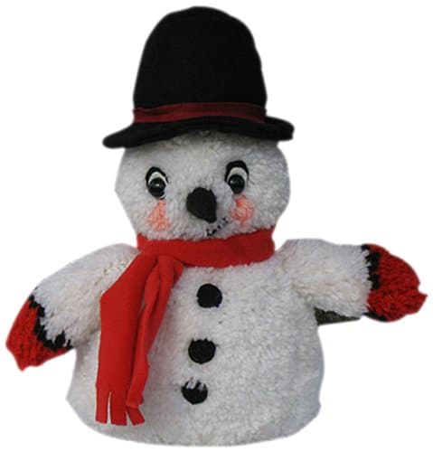 M C G Textiles Huggables Snowman Toy Latch Hook Kit