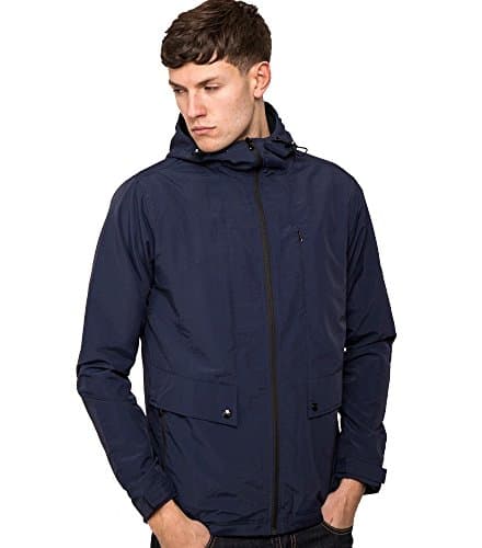Peaceful Hooligan Jacket Axe Fleece Lined - Navy Blue