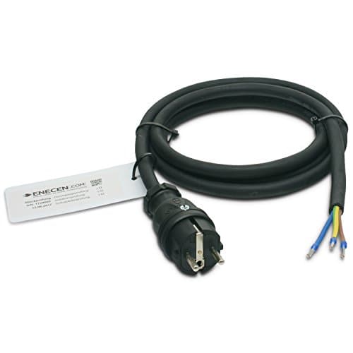 Device connection cable 230 V/16 A IP44 ATN07 V3V3 3 x 1.5 mm² with Solid Rubber Plug