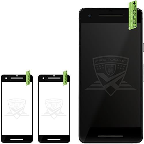 2 x Proto Max 3D Protection Glass for Google Pixel 2 Black Full Frame Screen Protector 0.2 mm – Black (Pack of 2)
