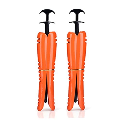 QFFL Plastic High Boots Shoe Stretchers Support Boots Stereotypes Support Frame Shoes Expander (3 colors available) shoes dryer ( Color : Orange )
