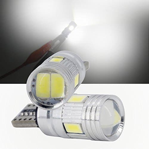 T10 Projector LED Side Light Bulb 12v White for Car Interior Dome