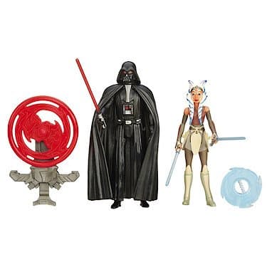 Star Wars Rebels 2 Figure Pack - Darth Vader & Ahsoka Tano