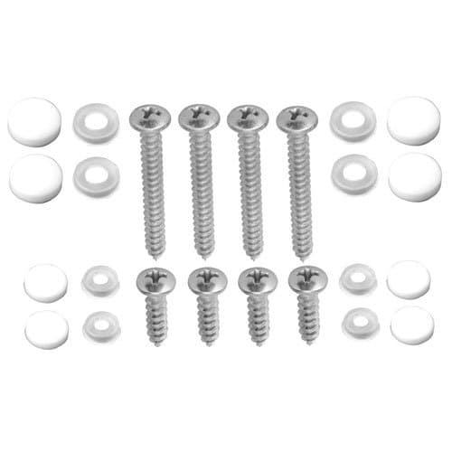 John Sterling CD-0047 Closet Pro Shelf Bracket Mounting Screws, White