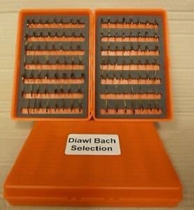 UFS Fishing Fly Box Selection Diawl Bach