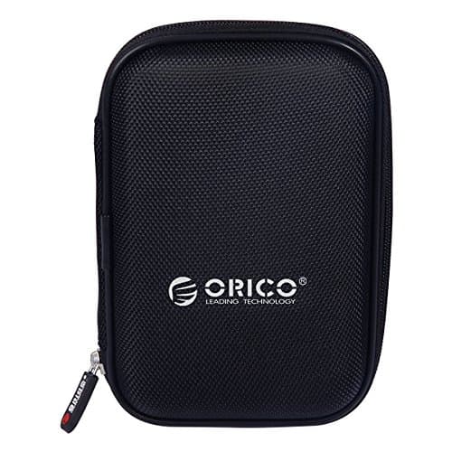 ORICO Protective Hard Drive Case, HDD Carry Bag for 2.5 Inch WD Western Digital Elements External My Passport Essential Portable External Hard Drive