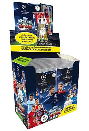 Match Attack UEFA Champions League 2015/2016 Booster Display