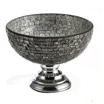 Celeste Mosaic Glass Bowl Bronze