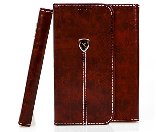 Roreikes Case For Iphone 6 6S & # xFF08; 4.7zoll & # xFF09, PU Leather Book-Style Mobile Phone Case with TPU Inner Silicone Impact Case Peace Dove Magnetic Card Slots Hand Strap Stand Case for iPhone 6 6S