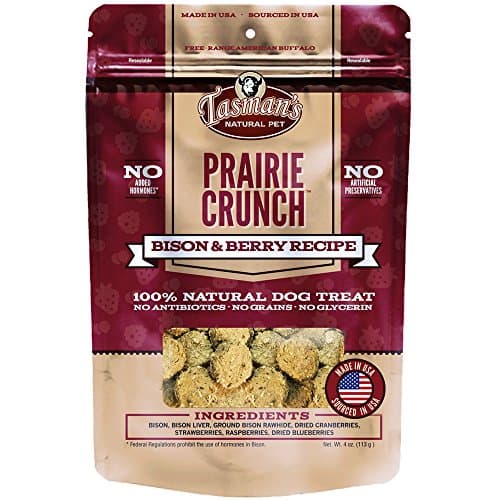 Tasmans Prairie Crunch Bison and Berries 4oz