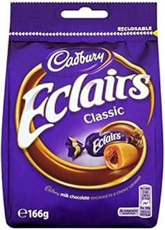 Cadbury Eclairs Classic 166g - Pack of 6