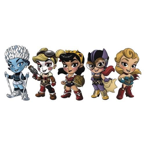 Cryptozoic Entertainment DC Comics Bombshells Blind Tins Vinyl Figures Series 2 Display 7 cm (12)