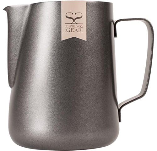 Espresso Gear Milk Jug, Black, Standard