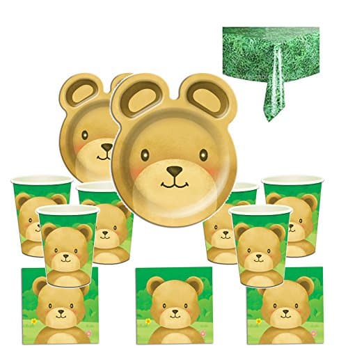 Teddy Bears Picnic Essential Party Kit for 16