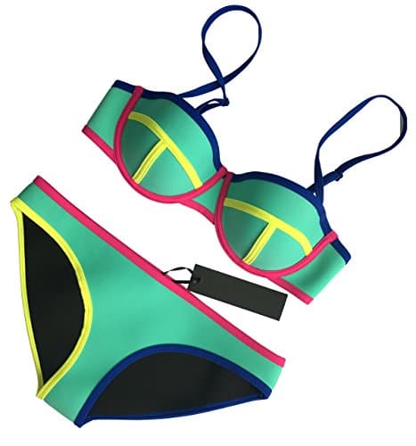 MUXILOVE Women's Bikini Set Multicoloured multicoloured -  - X-Large