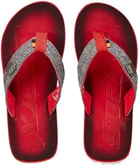 Sparx mens SF0037G Redblack Flip-Flop - 7 UK (SF0037GRDBK0007)