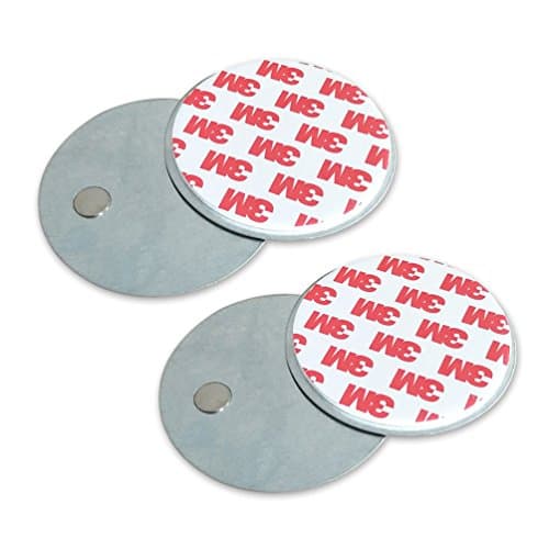 4VWIN Magnetic Attachment Holder for Ceiling Mounted Security Driveway Alarm Wireless Doorbells or Motion Sensors Easy Installation [2 packs]