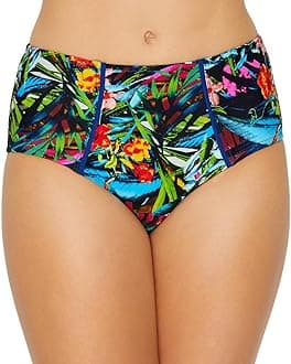 Pour Moi? Women's Costa Rica Control Brief Bikini Bottoms