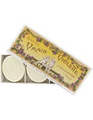 3 Violet French Soap In A Box