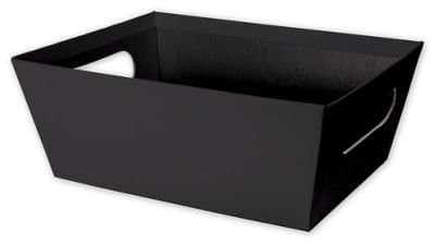 Solid Color Specialty & Event Boxes - Black Market Trays, 9 x 7 x 3 1/2" (6 Trays) - BOWS-MKTLG-12