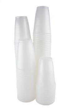 Plexware 7 Oz. Plastic Clear/Transparent Cups 12 Packs Of 100 (Total 1200 Cups)