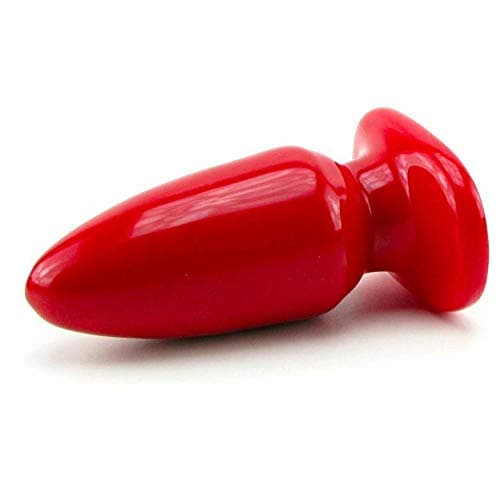 CollectProd Smooth Large Red Back Hole Plug Play Toy Trainer to Pleasure Value_ 8026
