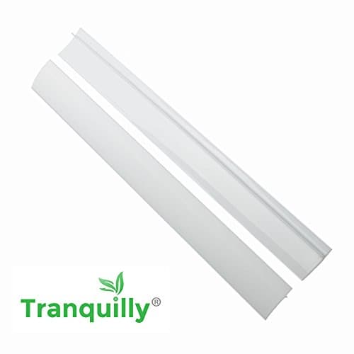 Tranquilly Silicone Stove Counter Gap Covers White (2 Pack)