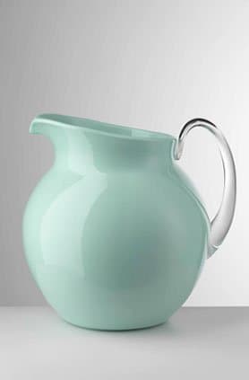 Mario Luca GiustiPalla Glazed Pitcher Aquamarine