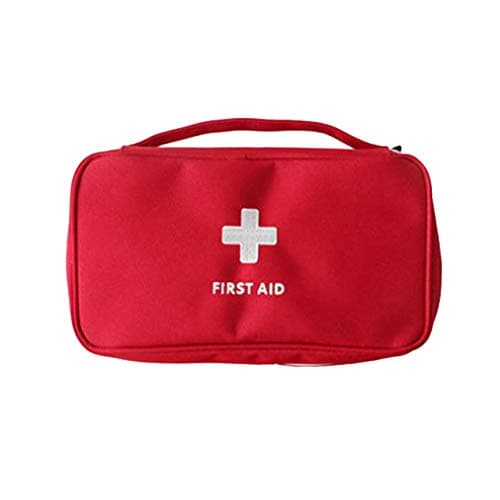 shengerm Portable Household Medicine Bag Multi-Layer Empty First Aid Pouch Bag Outdoor Car Bag Travel Rescue Bag for Emergency Case