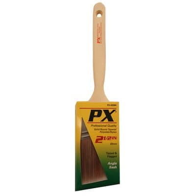 Gam PX02564 2-1/2" PX® Angle Sash Polyester & Nylon Paint Brush