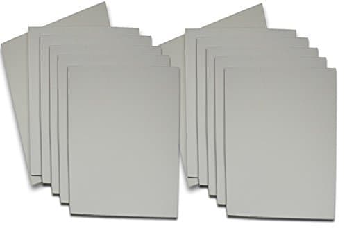 Battleship Gray Traditional Carving Printing Studio 24 Classroom Studio Pack of Firm Sheets Unmounted Artist Printmaking Art Tool Set (5 x 7")