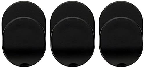 iPalm x148 Replacement Ring Hook Mount Accessories for Universal Masstige Ring Grip Stand Compatible with Kickstand - Black - 3 Piece