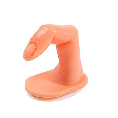 1PC Plastic Fake Fingers Model Practice Training Nail Art False Tips Display Tool High Qulity