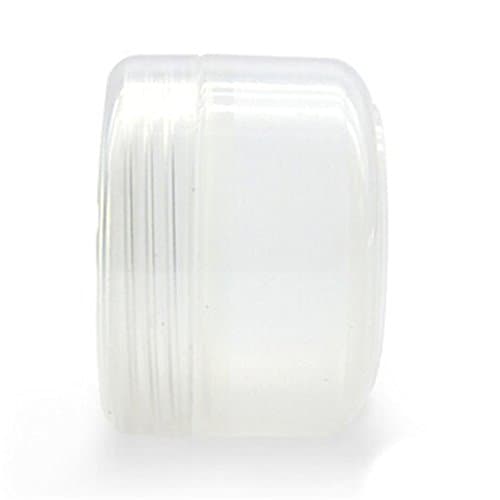 rainbow25 5 Pcs/Set Empty Makeup Pot Jar Travel Face Cosmetic/Lotion/Cream Containers size 50 (Transparent)