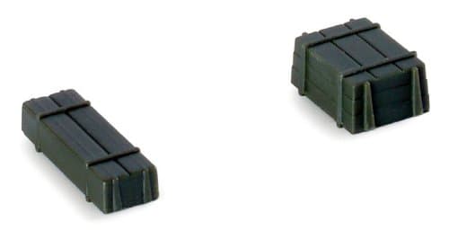 Herpa Military - Accessories -- Ammunition Cases pkg(56)