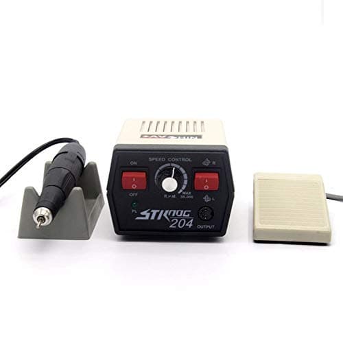 Original Strong Micro Motor Handpiece Powerful 35,000 RPM Variable Speed with curly wire for ease of use,Reverse-Forward Operation with Foot on/off switch system. Original - Made in Korea